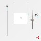 1x A2 Ceiling Rod Display Set (Landscape)