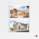 2x A1 Ceiling Rod Display Set (Landscape)