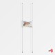 1x A4 Wall / Wall Rod Display Set (Landscape)