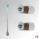 Wall Mount Rod Display Fixtures