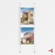 2x A2 Wall / Wall Rod Display Set (Portrait)