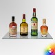 Floating Bar Shelf (Glass)