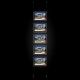 A4 LED Display Pocket & Ceiling to Floor Kit (Ready to Use / Complete System)