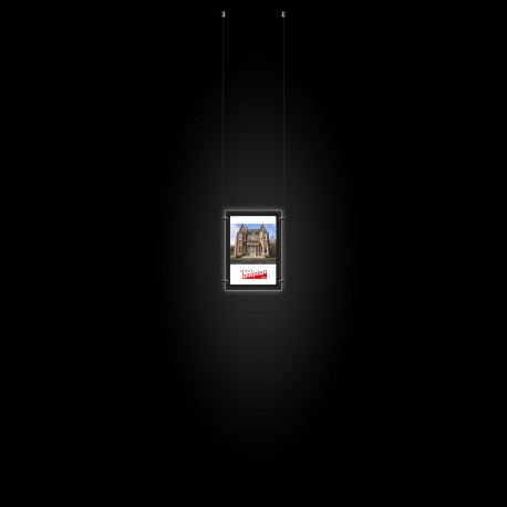 A4 LED Display Pocket & Ceiling Hanging Kit (Ready to Use / Complete System)