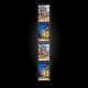 A3 LED Display Pocket & Ceiling to Floor Kit (Ready to Use / Complete System)