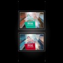 A1 LED Display Pocket & Ceiling-to-Floor Kit (Ready to Use / Complete System)