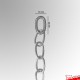 Ceiling Hanging Chain Kit (Black)