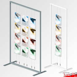 Floor Standing Brochure Rack & A4 Leaflet Holders