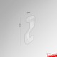 J-rail Whiteboard Hanger