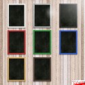 Framed Chalk Writing Board, Unprinted Blackboard