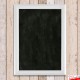 Framed Chalk Writing Board, Unprinted Blackboard