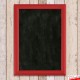 Framed Chalk Writing Board, Unprinted Blackboard