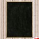 Framed Chalk Writing Board, Unprinted Blackboard