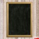 Framed Chalk Writing Board, Unprinted Blackboard