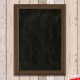 Framed Chalk Writing Board, Unprinted Blackboard