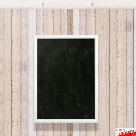 White Cable Hanging Chalkboards Kit