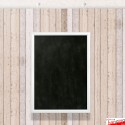 WHITE Ceiling Hanging Chalkboards Kit