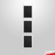 Suspended WHITE Chalkboard Menu Hanging Kit (Ceiling-to-Floor)