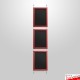 Wall-to-Wall Chalk Writing Board Hanging Kit (Cable Display)