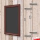 Wall-to-Wall Chalk Writing Board Hanging Kit (Cable Display)