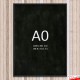 Loop BLACK Cable Hanging Chalkboard Kit