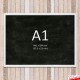 Loop WHITE Cable Hanging Chalkboard Kit