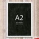 Loop WHITE Cable Hanging Chalkboard Kit