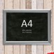 Chain Hanging Blackboard Kit