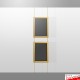 Hanging Chain Suspended Chalkboard Kit (Ceiling-to-Floor)