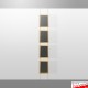 Hanging Chain Suspended Chalkboard Kit (Ceiling-to-Floor)