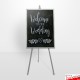 Metal Chalkboard Stand