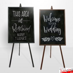 Metal Chalkboard Stand