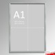 Double-Sided Easel And Frames A2 A1 A0 (Complete Stand)