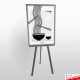 Wooden Easel And Frame A2 A1 A0 (Complete Stand)