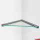 Glass Corner Shelves (Straight or Round Shelf)