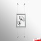Silver Snap Frame & Wall Cables Kit A4
