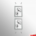 Silver Snap Frame & Wall Cables Kit A4