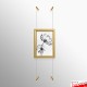 Gold Snap Frame & Wall Cables Kit A4