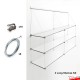 Cliprail Shelf Kits (Cables & Supports Only)