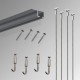 U Rail Art Gallery / Ceiling Picture Hanging System
