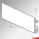 Heavy Duty Cliprail Max Kit, Picture Rail & Strong Hooks Set (Gallery System For Walls)
