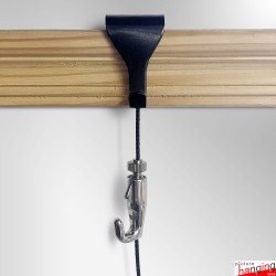 Black Moulding & Self-Locking Captain Hook 30kg Kit