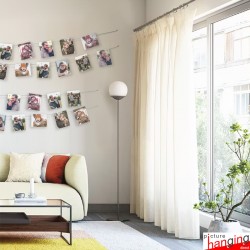 Magnetic Photo String & Magnets Kit
