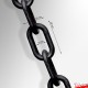 Welded Black Steel Chain (Heavy Duty)