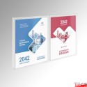 Double 2A4 Poster Panel, Portrait (2-in-one Pocket)
