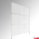 3A4 Poster Panel & Ready-Made Cable Kit (Ceiling-to-Floor)