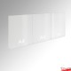 3A4 Poster Panel & Ready-Made Cable Kit (Ceiling-to-Floor)