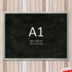 GOLD Ceiling Hanging Landscape Chalkboards Kit