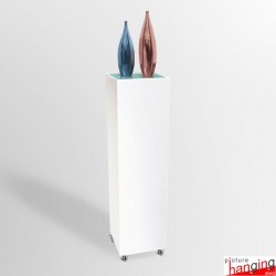 Display Plinth On Wheels (Lockable Castors)