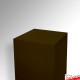 Brown Plinth On Wheels (Lockable Castors)
